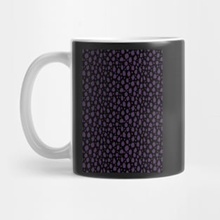 Black and purple Spot Dalmatian Pattern Mug